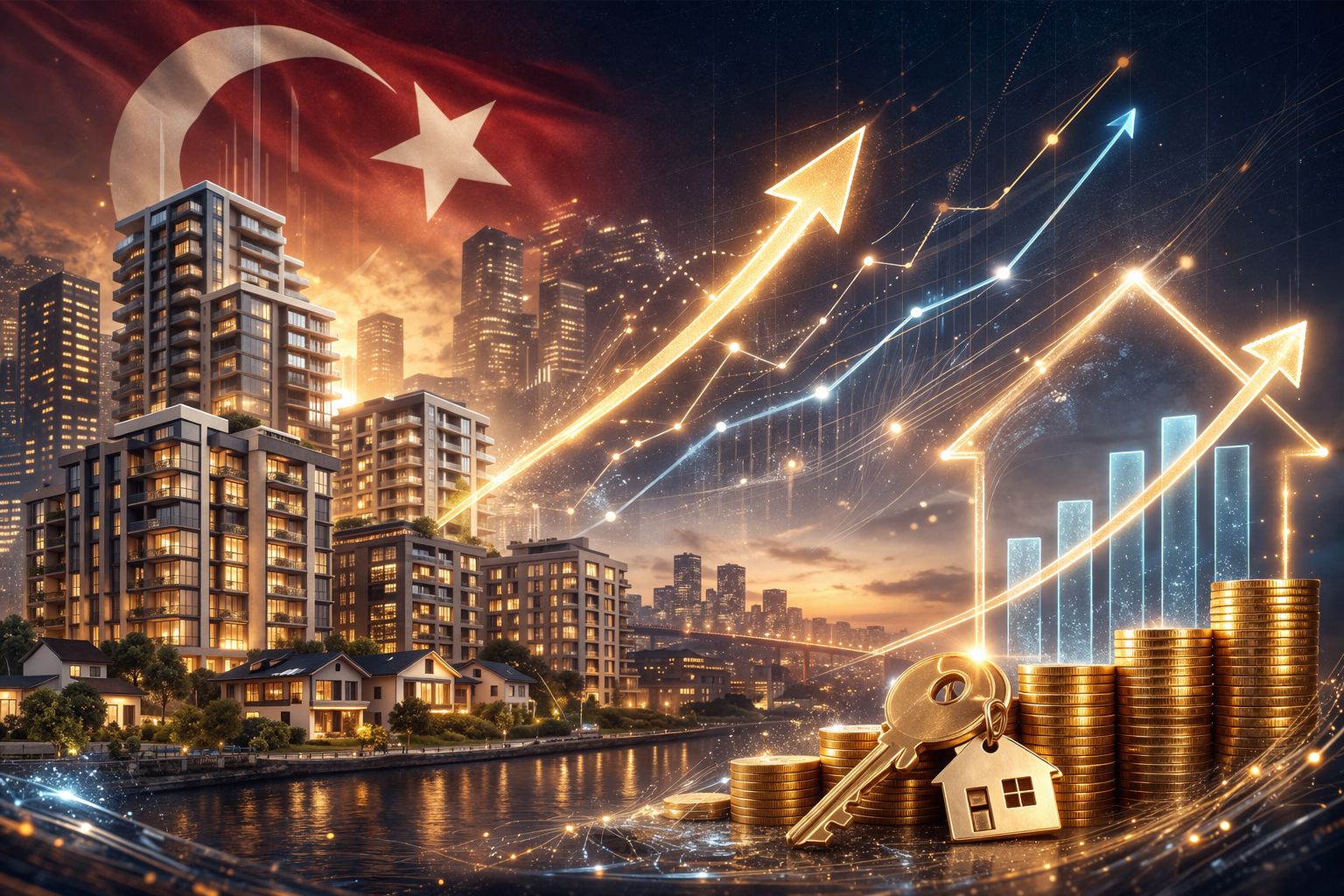 Türkiye Emlak Piyasası 2026: Konut Fiyatları ve Kiralar Yükselmeye Devam Ediyor